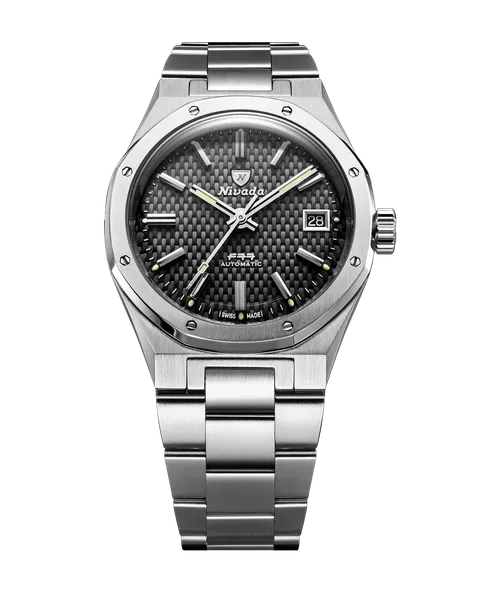 Nivada Grenchen F77 SST Black MK1 front product image