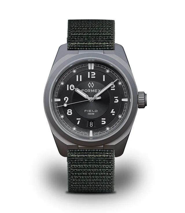 Formex Field Automatic Gen 2 40 mm in Basalt Grey, front view